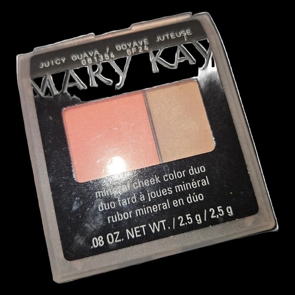 Mary Kay Mineral Cheek Color Duo Juicy Guava Discontinued New - Picture 2 of 2